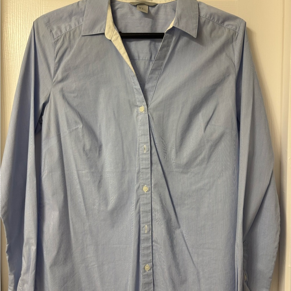 H&M Light Blue Button Down Shirt